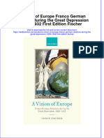 Download textbook A Vision Of Europe Franco German Relations During The Great Depression 1929 1932 First Edition Fischer ebook all chapter pdf 
