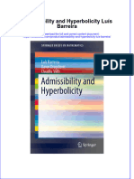 Download textbook Admissibility And Hyperbolicity Luis Barreira ebook all chapter pdf 