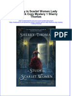 Download textbook A Study In Scarlet Women Lady Sherlock Cozy Mystery 1 Sherry Thomas ebook all chapter pdf 