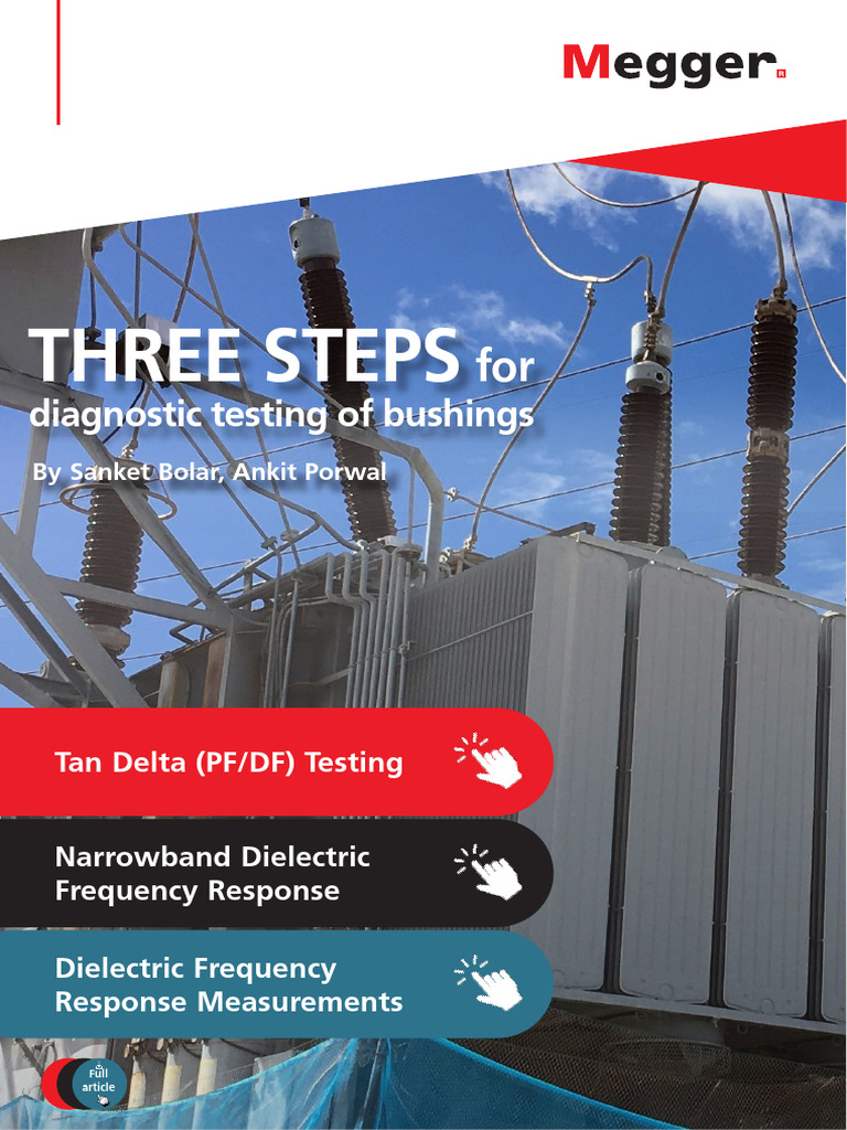 Megger-Bushing Testing | PDF | Electrical Engineering | Electricity