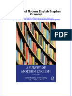 Download full chapter A Survey Of Modern English Stephan Gramley pdf docx
