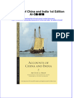 Download pdf Accounts Of China And India 1St Edition Al Sirafi ebook full chapter 