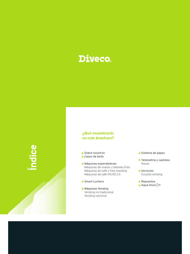 Soluciones Vending en Colombia: Diveco | PDF | Máquina expendedora ...
