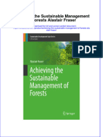 Download pdf Achieving The Sustainable Management Of Forests Alastair Fraser ebook full chapter 