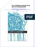 PDF A Philosophy of Software Design First Edition V1 0 Ousterhout Ebook Full Chapter