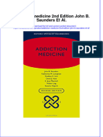 Download textbook Addiction Medicine 2Nd Edition John B Saunders Et Al ebook all chapter pdf 