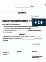 File Inspection Form