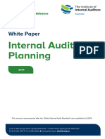 IIA Whitepaper - Internal Audit Planning