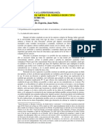 A Descartes y El Modelo Deductivo Contenidos Teoricos