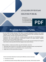 Analisis Investasi Sektor Publik