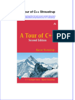PDF A Tour of C Stroustrup Ebook Full Chapter