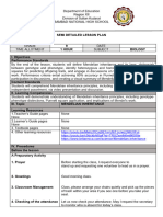 Mendelian Inheritance - Semi Detailed Lesson Plan in Grade 9 Science