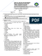 SOAL PAS 1 BIOLOGI X.B 2021