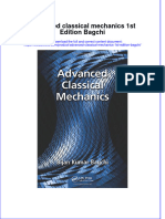 Textbook Advanced Classical Mechanics 1St Edition Bagchi Ebook All Chapter PDF