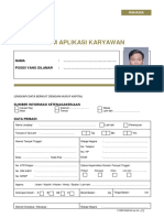 Form Aplikasi Karyawan