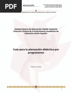 Planeación Didáctica DGETI 2024 | PDF | Evaluación | Plan de estudios