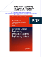 Download textbook Advanced Control Engineering Methods In Electrical Engineering Systems Mohammed Chadli ebook all chapter pdf 