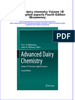 Textbook Advanced Dairy Chemistry Volume 1B Proteins Applied Aspects Fourth Edition Mcsweeney Ebook All Chapter PDF