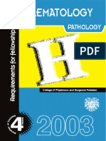 FCPS-II Haematology Prospectus 2023