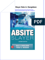 PDF Absite Slayer Dale A Dangleben Ebook Full Chapter