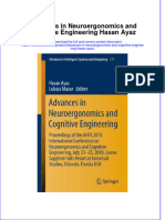 Download textbook Advances In Neuroergonomics And Cognitive Engineering Hasan Ayaz ebook all chapter pdf 
