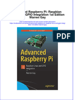 Textbook Advanced Raspberry Pi Raspbian Linux and Gpio Integration 1St Edition Warren Gay Ebook All Chapter PDF