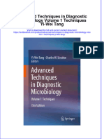 Download textbook Advanced Techniques In Diagnostic Microbiology Volume 1 Techniques Yi Wei Tang ebook all chapter pdf 