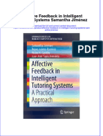Textbook Affective Feedback in Intelligent Tutoring Systems Samantha Jimenez Ebook All Chapter PDF