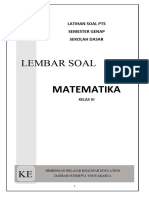 VI Soal PTS Matematika Genap 22-23