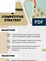 Developing a Competitive Strategy 1 Compressed