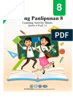 Araling Panlipunan 8: Learning Activity Sheets