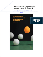 Download textbook African Americans In Conservative Movements Louis G Prisock ebook all chapter pdf 