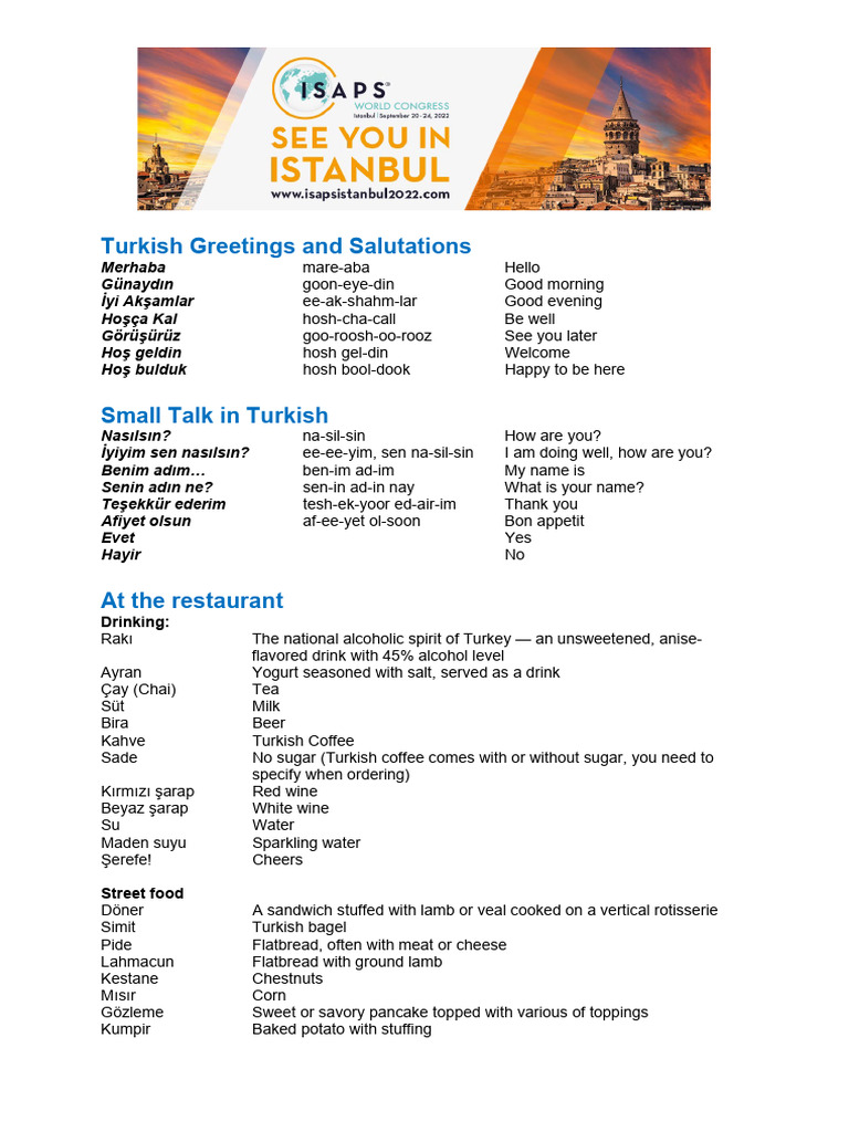 Turkish Phrases Download Free Pdf Turkish Cuisine Kebab
