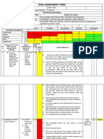 Risk Assessment Power Tong Installation