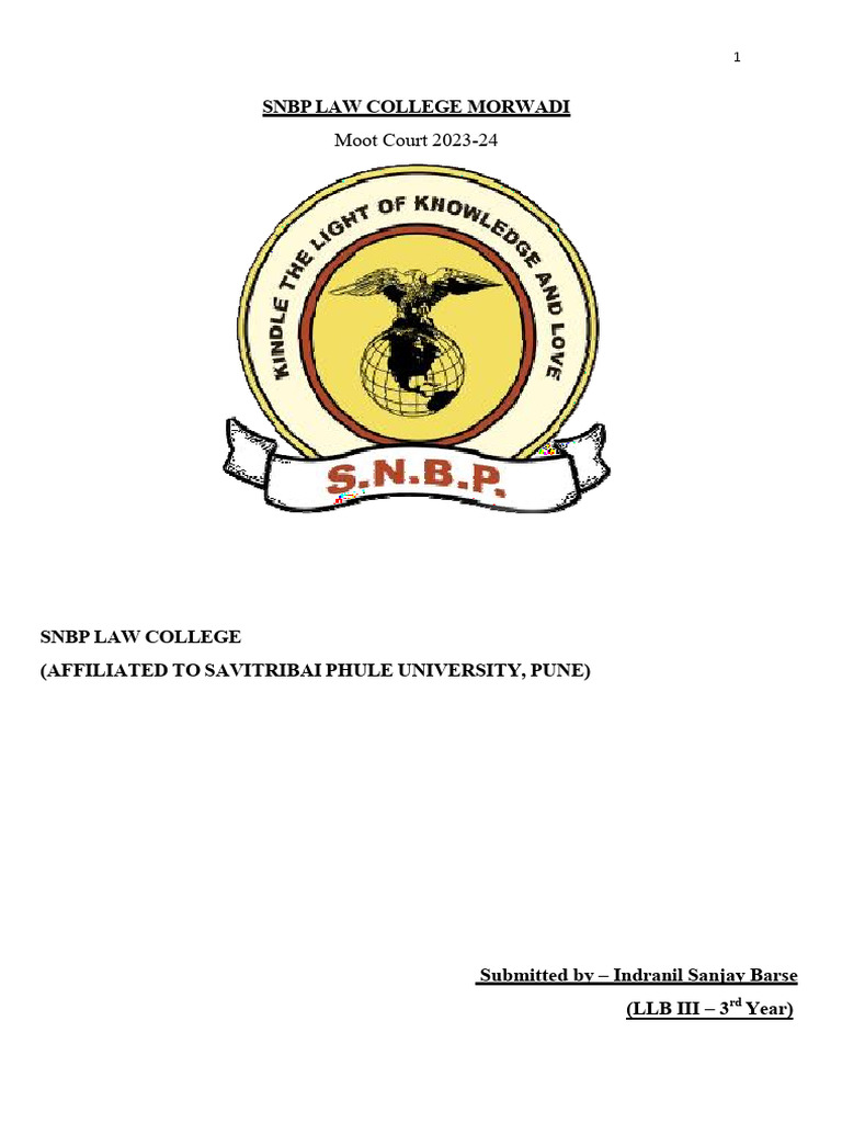 Moot Problem Pdf Divorce Marriage