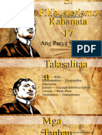 El Filibusterismo - Kabanata 17 at 18