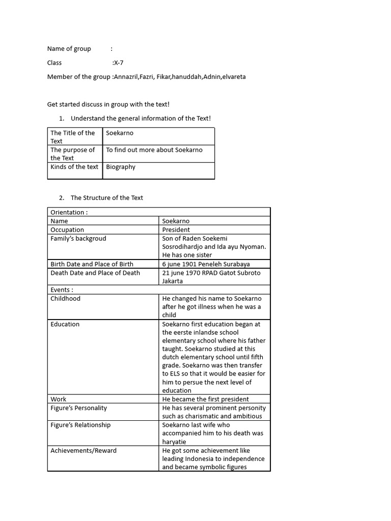 Worksheet of Recount | PDF | Verb | Languages