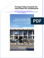 Textbook American Foreign Policy Towards The Colonels Greece Neovi M Karakatsanis Ebook All Chapter PDF