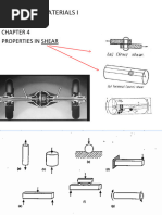 Me 215 Eng. Materials I: Properties in Shear