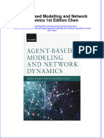 Download textbook Agent Based Modelling And Network Dynamics 1St Edition Chen ebook all chapter pdf 