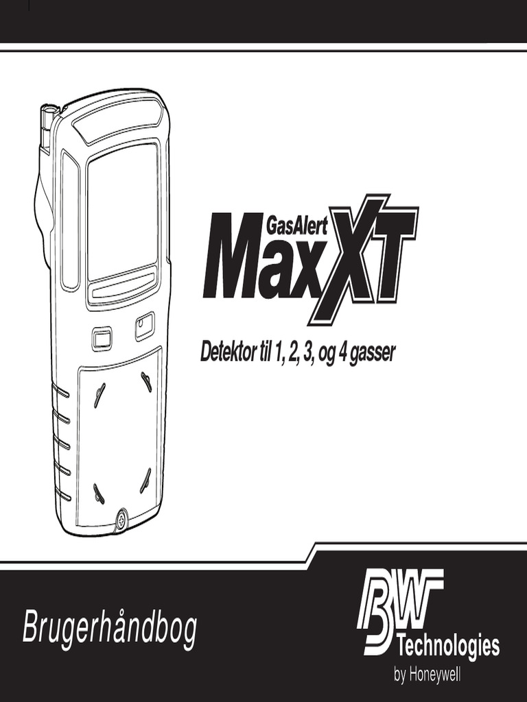 GasAlertMax XT - OpsManual (D6172 0 DK) | PDF