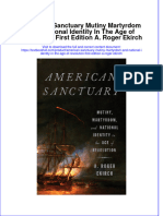 PDF American Sanctuary Mutiny Martyrdom and National Identity in The Age of Revolution First Edition A Roger Ekirch Ebook Full Chapter