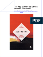 Download textbook Aesthetics The Key Thinkers 1St Edition Alessandro Giovannelli ebook all chapter pdf 
