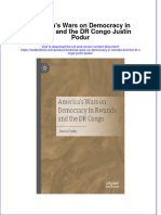 PDF Americas Wars On Democracy in Rwanda and The DR Congo Justin Podur Ebook Full Chapter