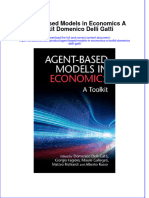Download textbook Agent Based Models In Economics A Toolkit Domenico Delli Gatti ebook all chapter pdf 