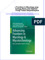 PDF Advancing Frontiers in Mycology Amp Mycotechnology Basic and Applied Aspects of Fungi Tulasi Satyanarayana Ebook Full Chapter