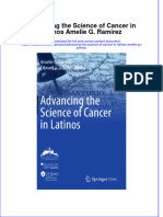 Download pdf Advancing The Science Of Cancer In Latinos Amelie G Ramirez ebook full chapter 