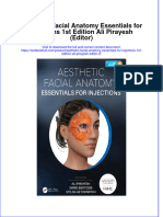 PDF Aesthetic Facial Anatomy Essentials For Injections 1St Edition Ali Pirayesh Editor 2 Ebook Full Chapter