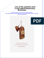 PDF Adventures of The Symbolic Post Marxism and Radical Democracy Breckman Ebook Full Chapter