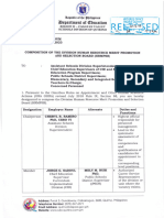 DM No. 89 S. 2023 Composition of The Division Human Resource Merit Promotion and Selection Board HRMPSB